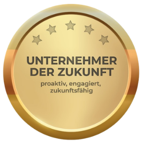Unternehmer der Zukunft Badge